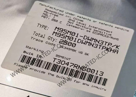 M95M01-DWMN3TP/K Memory IC Chip 1Mbit EEPROM Memory IC với đồng hồ tốc độ cao