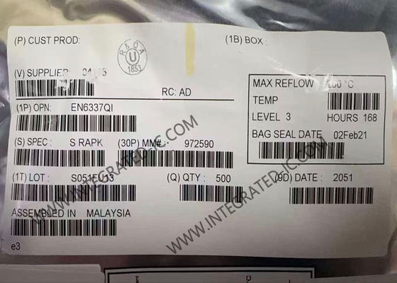 EN6337QI Chip mạch tích hợp PowerSoC với dòng điện đầu ra 3A 95% hiệu quả và tần số chuyển đổi 2MHz