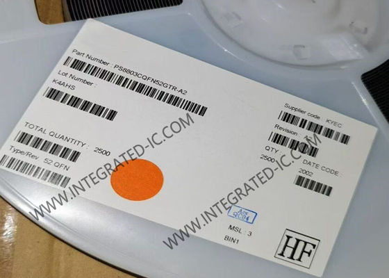 PS8803CQFN52GTR Chip mạch tích hợp USB-C 10Gbps Switch IC với gói QFN52 cho các ứng dụng USB 3.1 Gen2