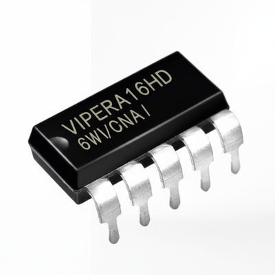 Chip mạch tích hợp VIPERA16HD với bộ chuyển đổi điện áp cao 6W, khả năng chịu đựng tuyết lở 800 V và tần số hoạt động 60 kHz