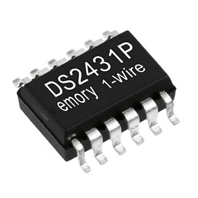 IC Chip Bộ nhớ EEPROM 1-Wire DS2431P 1024-Bit với Gói TSOC-6 và Tổ chức 256 x 4