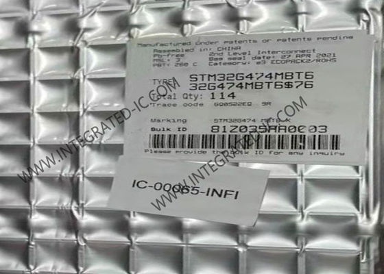 Bộ vi điều khiển 170MHz MCU STM32G474MBT6 Bộ vi điều khiển nhúng Chip IC LQFP80