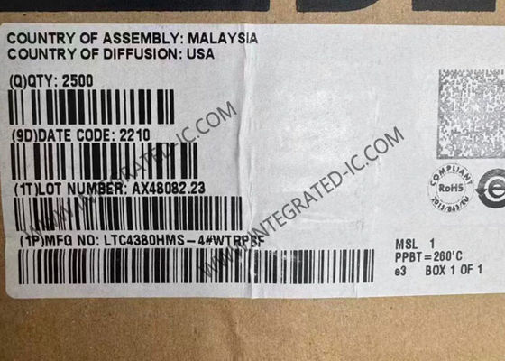 Chip Mạch Tích Hợp LTC4380HMS-4 với Chức Năng Bảo Vệ Sốc Điện Tiêu Thụ Dòng Điện Thấp và Đạt Tiêu Chuẩn Ô Tô