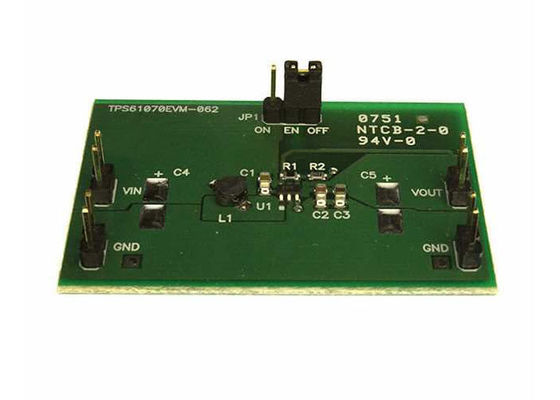 Bảng đánh giá bộ chuyển đổi DC/DC hạ áp 1.2MHz 5V 300mA TPS61070EVM-062 Embedded Solutions