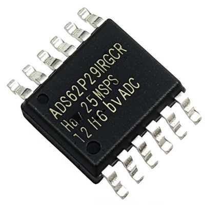 Chip mạch tích hợp ADS62P29IRGCR, Độ phân giải 12-Bit, ADC 250 MSPS với Gói 64 QFN nhỏ gọn