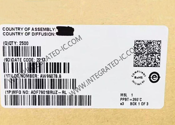 ADF7901BRUZ IC phát sóng OOK/FSK băng tần ISM hiệu suất cao với tần số từ 369.5 MHz đến 395.9 MHz và tốc độ dữ liệu 50 kbps