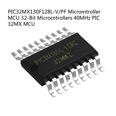 Vi điều khiển PIC32MX130F128L-V/PF MCU với 128 kB Flash, 16 kB RAM và lõi MIPS32 M4K 50 MHz