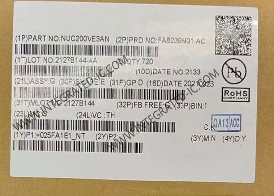 Vi điều khiển NUC200VE3AN 32-Bit MCU với ARM Cortex M0 50MHz, bộ nhớ chương trình 128 kB và 83 I/O cho điều khiển công nghiệp