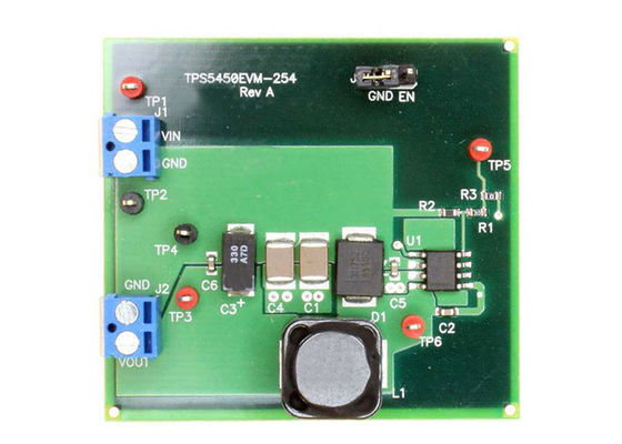 TPS5450EVM-254 Giải pháp nhúng 10V đến 31V DC/DC Step Down Converter Evaluation Module