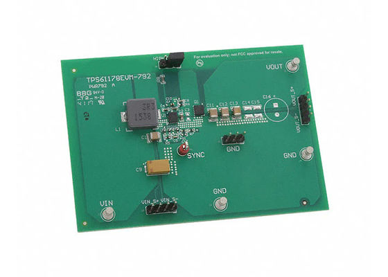Mô-đun đánh giá tăng áp đồng bộ tích hợp đầy đủ 20V 10A TPS61178EVM-792 Embedded Solutions