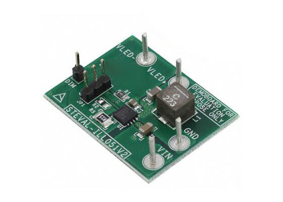 STEVAL-ILL051V2 Giải pháp nhúng LED2000 3A LED Driver Evaluation Board