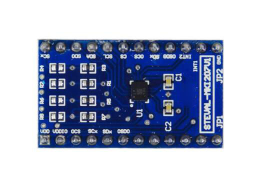 STEVAL-MKI207V1 Giải pháp nhúng ISM330DHCX Inertial Measurement Unit Adapter Board