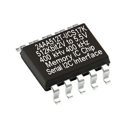 24AA512T-I/CS17K 512Kbit 1,7V đến 5,5V 400 kHz Chip IC bộ nhớ EEPROM nối tiếp với giao diện I2C