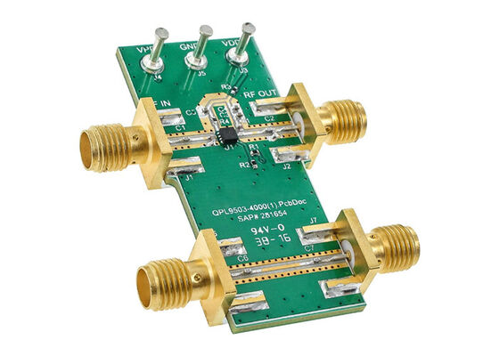 QPL9503EVB-01 Embedded Solutions Ultra-Low Noise Flat Gain Amplifier Evaluation Board