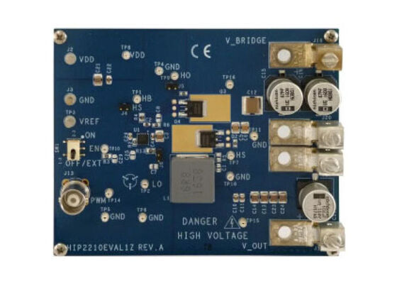 HIP2210EVAL1Z Giải pháp nhúng HIP2210 Half-Bridge NMOS FET Driver Evaluation Board