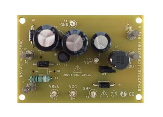 RTKA223011DE0020BU Bảng đánh giá Bộ điều chỉnh AC/DC 700V RAA223011 cho Giải pháp nhúng