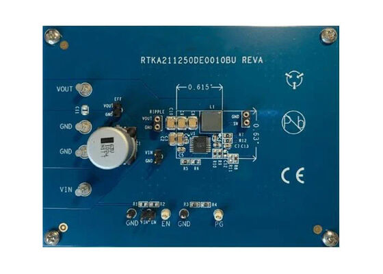 Bảng đánh giá Bộ điều chỉnh hạ áp đồng bộ 4.5V đến 30V RTKA211250DE0010BU Embedded Solutions