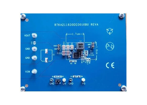 Bảng đánh giá Bộ điều chỉnh DC/DC hạ áp đồng bộ 3.3V Embedded Solutions RTKA211630DE0010BU