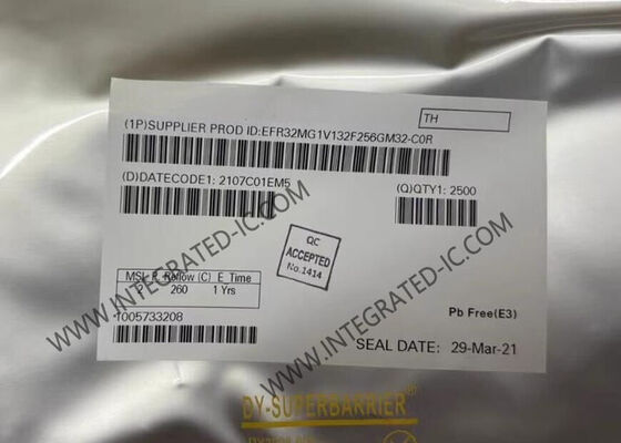 EFR32MG1V132F256GM32-C0R Mô-đun truyền thông không dây với tần số 2,4 GHz 256 kB Flash và sức mạnh đầu ra 19,5 dBm