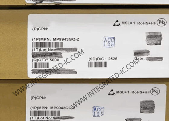 Chip mạch tích hợp MP9943GQ-Z Hiệu suất cao 3A 36V Bộ chuyển đổi hạ áp đồng bộ với Power Good