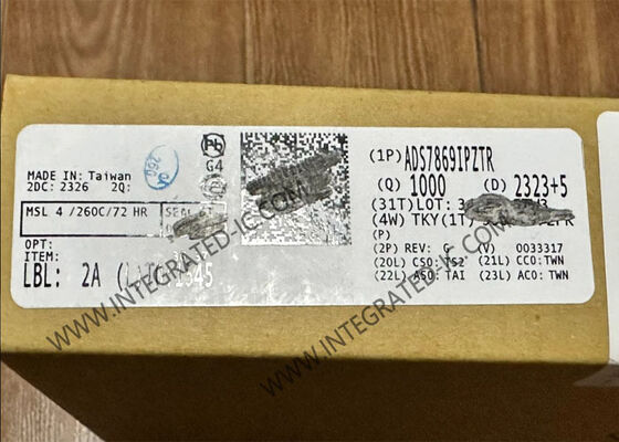 ADS7869IPZTR Chip mạch tích hợp 12 kênh Analog Motor Control Front-End với độ phân giải 12 bit và giao diện kỹ thuật số linh hoạt TQFP100