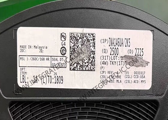 INA146UA Bộ khuếch đại chênh lệch gia tăng cao áp chính xác có thể lập trình với phạm vi cung cấp rộng