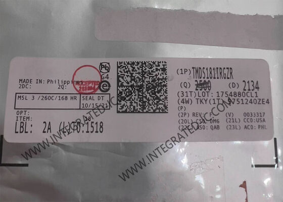 Chip Mạch Tích Hợp TMDS181IRGZR Bộ Lặp Thời Gian HDMI với Tốc Độ Dữ Liệu 6 Gbps và Hỗ Trợ 4k2k60p ở Chế Độ Bộ Lặp Thời Gian