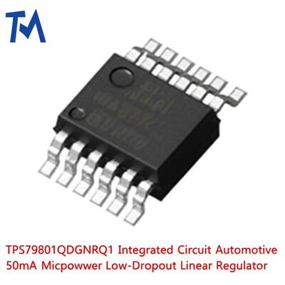 Chip Mạch Tích Hợp TPS79801QDGNRQ1, Dành Cho Ô Tô, 50mA, Bộ Điều Chỉnh Tuyến Tính LDO Điện Áp Thấp