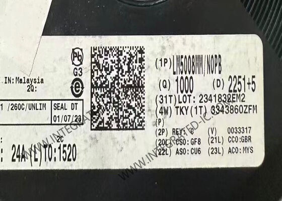 Chip mạch tích hợp LM5008MM, Bộ điều chỉnh chuyển mạch Buck DC/DC với điện áp đầu vào 95V, dòng điện đầu ra 350mA và thời gian bật liên tục