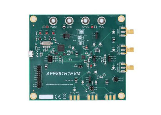AFE881H1EVM Giải pháp nhúng AFE881H1 16 bit Analog Front End Evaluation Module