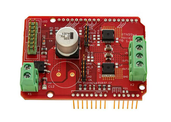 DC-SHIELD-BTN9960LV Giải pháp nhúng MOTIX TM BTN9960LV DC Motor Control Evaluation Kit