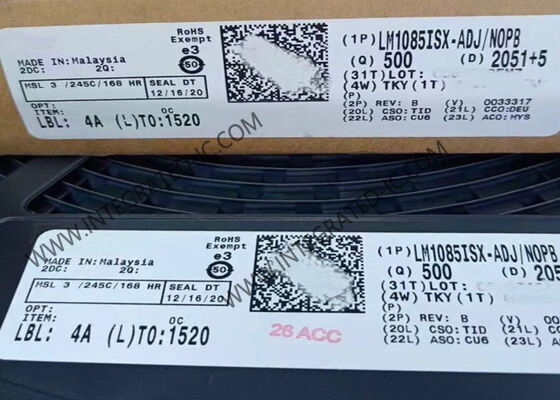 LM1085ISX-ADJ Bộ điều chỉnh điện áp chip mạch tích hợp với dòng điện đầu ra 3A 1.5V giảm xuống thấp và điện áp đầu ra điều chỉnh