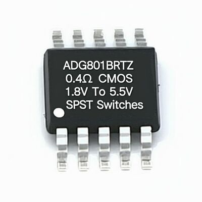 Chip Mạch Tích Hợp ADG801BRTZ CMOS SPST Switch với Điện Trở Mở 0.4Ω, Nguồn Cấp 1.8V đến 5.5V và Phạm Vi Nhiệt Độ Ô tô