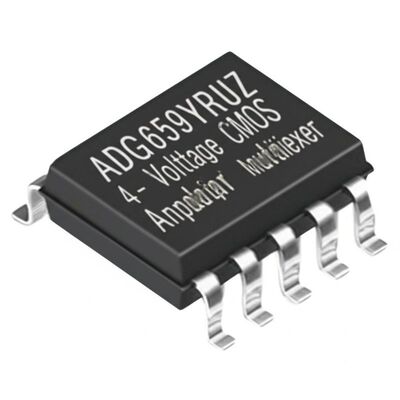 ADG659YRUZ 4-Channel Low Voltage CMOS Analog Multiplexer IC Chip với 75 Ohm trên kháng cự