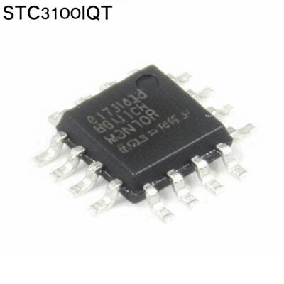 IC Giám sát Pin STC3100IQT với Bộ đếm Coulomb, Dòng ra 2.5A và Giao diện I2C cho Pin Lithium Ion