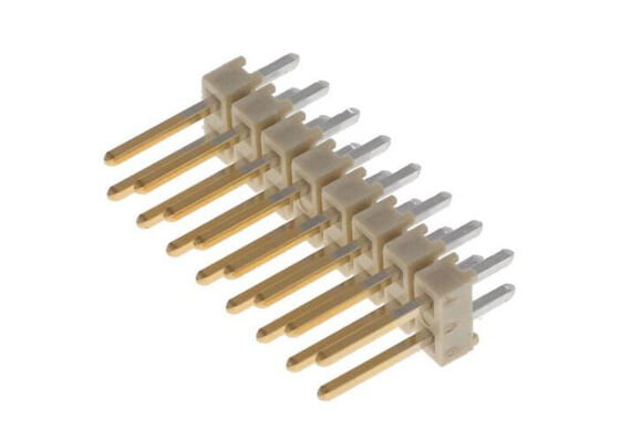 HTSW-108-24-F-D 16 vị trí Tiểu đường tiêu đề PCB nhiệt độ cao với pitch 0,100 "