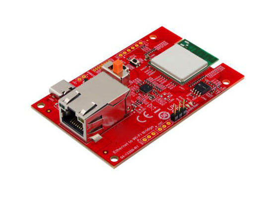 Bo mạch cầu nối Ethernet sang Wi-Fi EV49N51A Embedded Solutions với Module WFI32E01PE