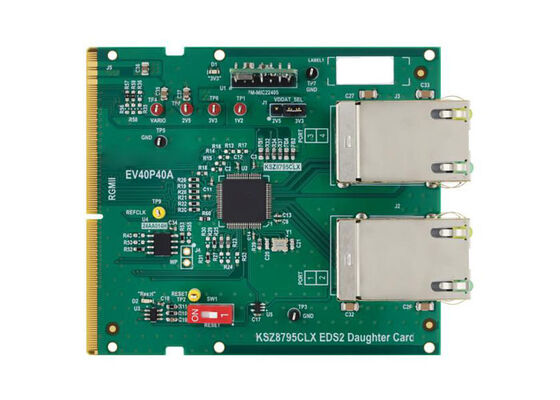 Giải pháp nhúng EV40P40A KSZ8795 EDS2 Daughter Card KSZ8795 Bảng mở rộng Ethernet PHY