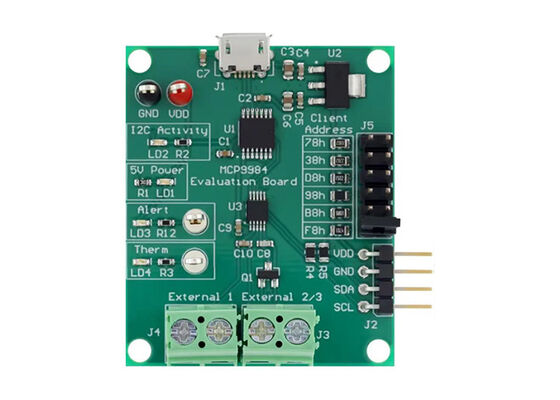 Bảng đánh giá cảm biến nhiệt độ ô tô đa kênh 3.3V Embedded Solutions EV23P16A