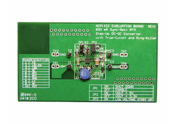 NCP1422GEVB Giải pháp nhúng 1V đến 5V đầu ra không cô lập DC/DC Step Up Evaluation Board