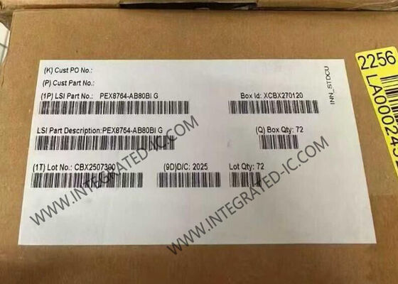 PEX8764-AB80BIG Chip mạch tích hợp PCI Express Gen3 Switch IC với 64 làn và 16 cổng