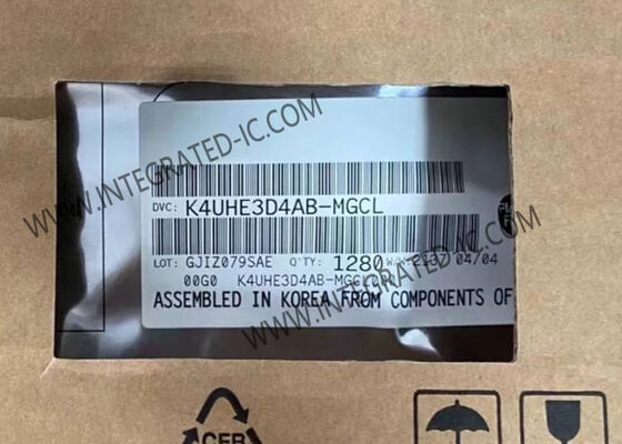 K4UHE3D4AB-MGCL Chip IC Bộ nhớ DDR Chip nhớ 2.5V đến 9V trong Gói BGA với Phạm vi hoạt động từ -40°C đến 90°C