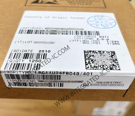 LPC11U24FBD48 32 bit ARM Cortex-M0 Microcontroller MCU với tốc độ 50MHz và kết nối USB