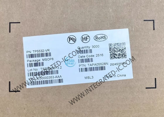TP5532-VR Chip mạch tích hợp 1.8V 42μA Rail-to-Rail Zero-Drift Operational Amplifier