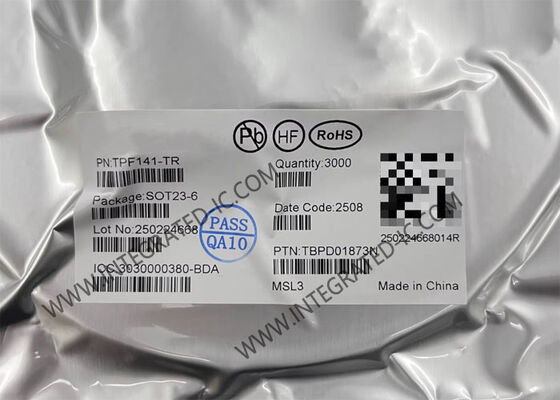 TPF141-TR Chip Mạch Tích Hợp Bộ Lọc Video Full-HD 1080p với Bộ Lọc Butterworth bậc 6 và Tiêu Thụ Điện Năng Thấp 11.5mA