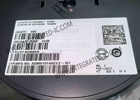 ADMV1014ACCZ Mô-đun Giao tiếp Không dây 24GHz đến 44GHz SiGe Chuyển đổi Tần số Xuống Vi sóng Băng rộng