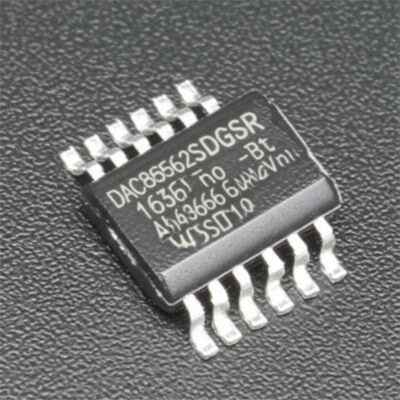 DAC8562SDGSR Độ phân giải 16 bit Tiêu thụ năng lượng thấp Chìa khóa mạch tích hợp chuyển đổi kỹ thuật số sang analog
