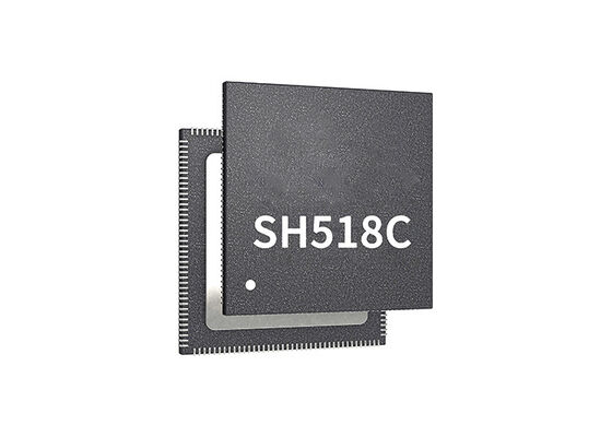 SH518C chip bộ xử lý AI Lượng điện thấp hiệu quả cao chip AI SoC với 0,8 TOPS NPU trong gói QFN-128