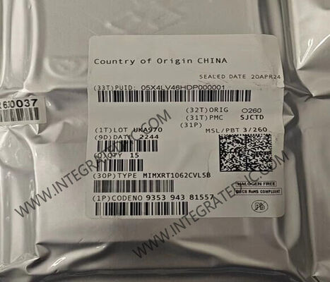 MIMXRT1062CVL5B Vi điều khiển MCU 32-Bit Đơn nhân 528MHz trong Gói 196-LFBGA