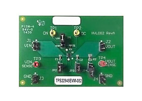 Mô-đun đánh giá giải pháp nhúng TPS22945EVM-082 cho công tắc tải TPS22945